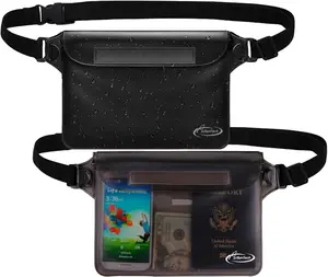 Waterproof Fanny Pack,Phone Pouch Dry Bag for Passport Wallet Purse,Floating Waterproof Bags for Travel Beach Swimming Kayaking Boating Cruise Accessories