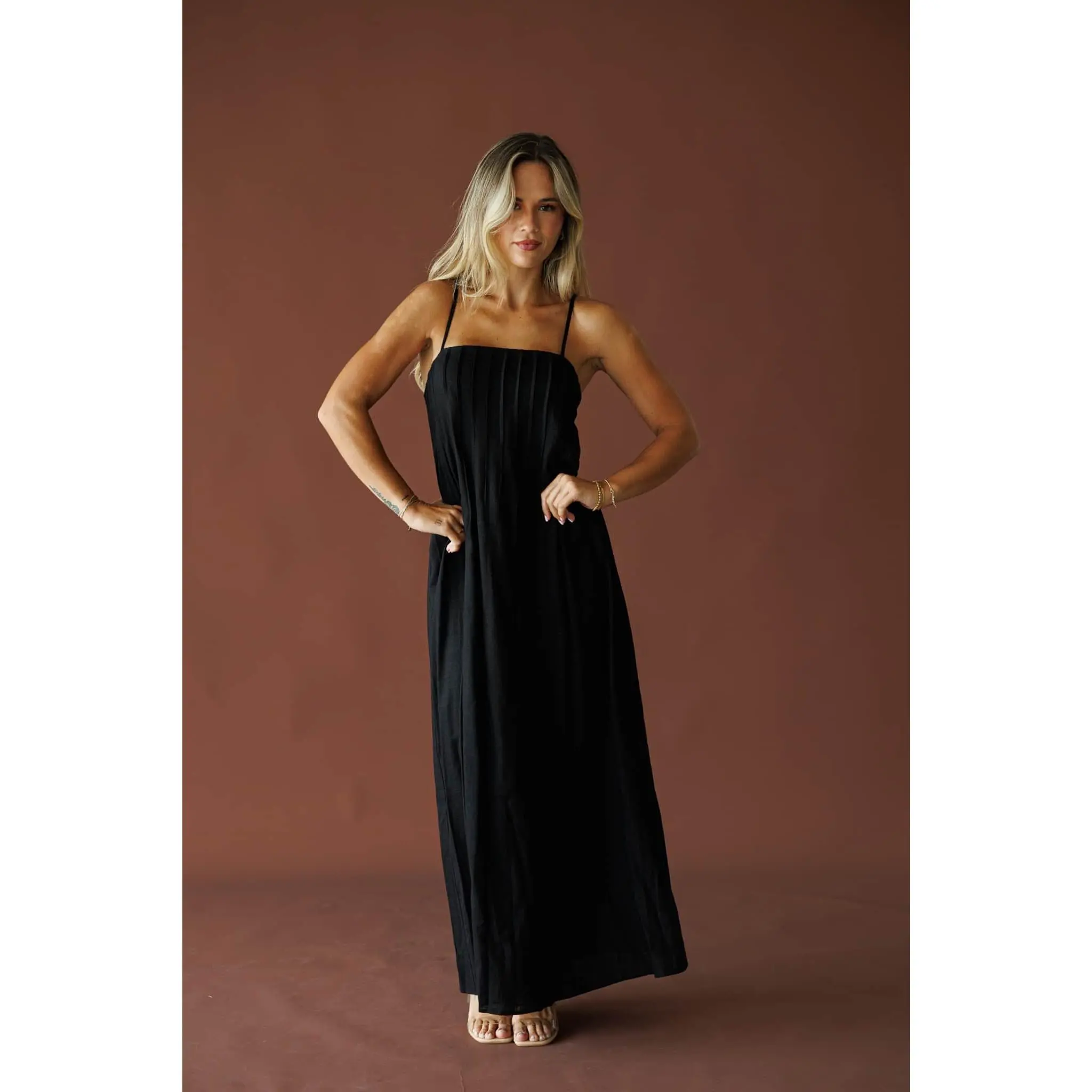 Women's Casual Desert Linen-Rayon Fabric Clothes, Casual Dress