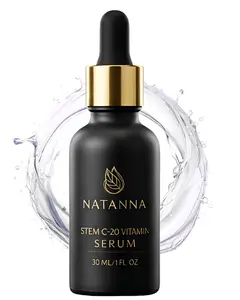 Vitamin C Face Serum | Lightweight, Smooth & Stable Formula | Designed for a More Comfortable Feel | Natanna STEM C