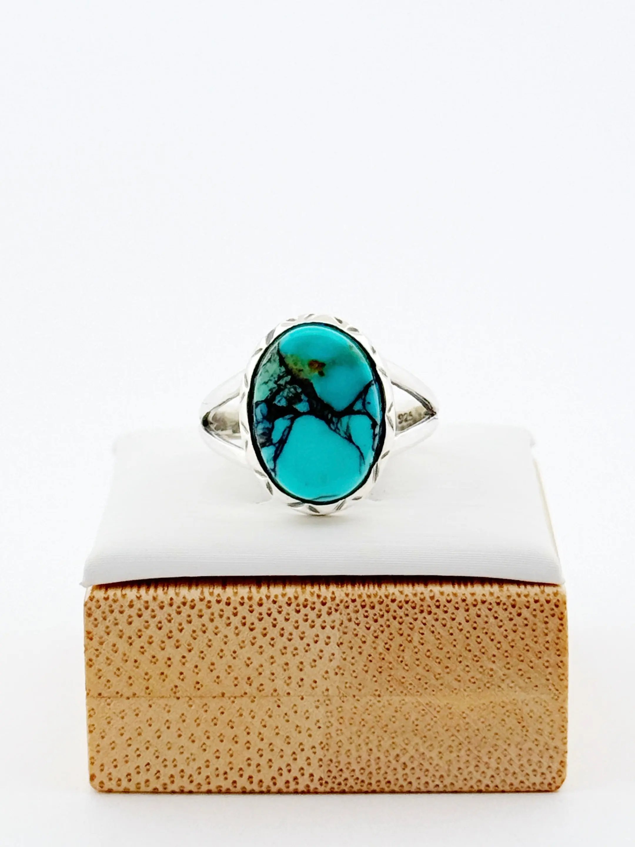 Lucky Tibetan Turquoise Ring