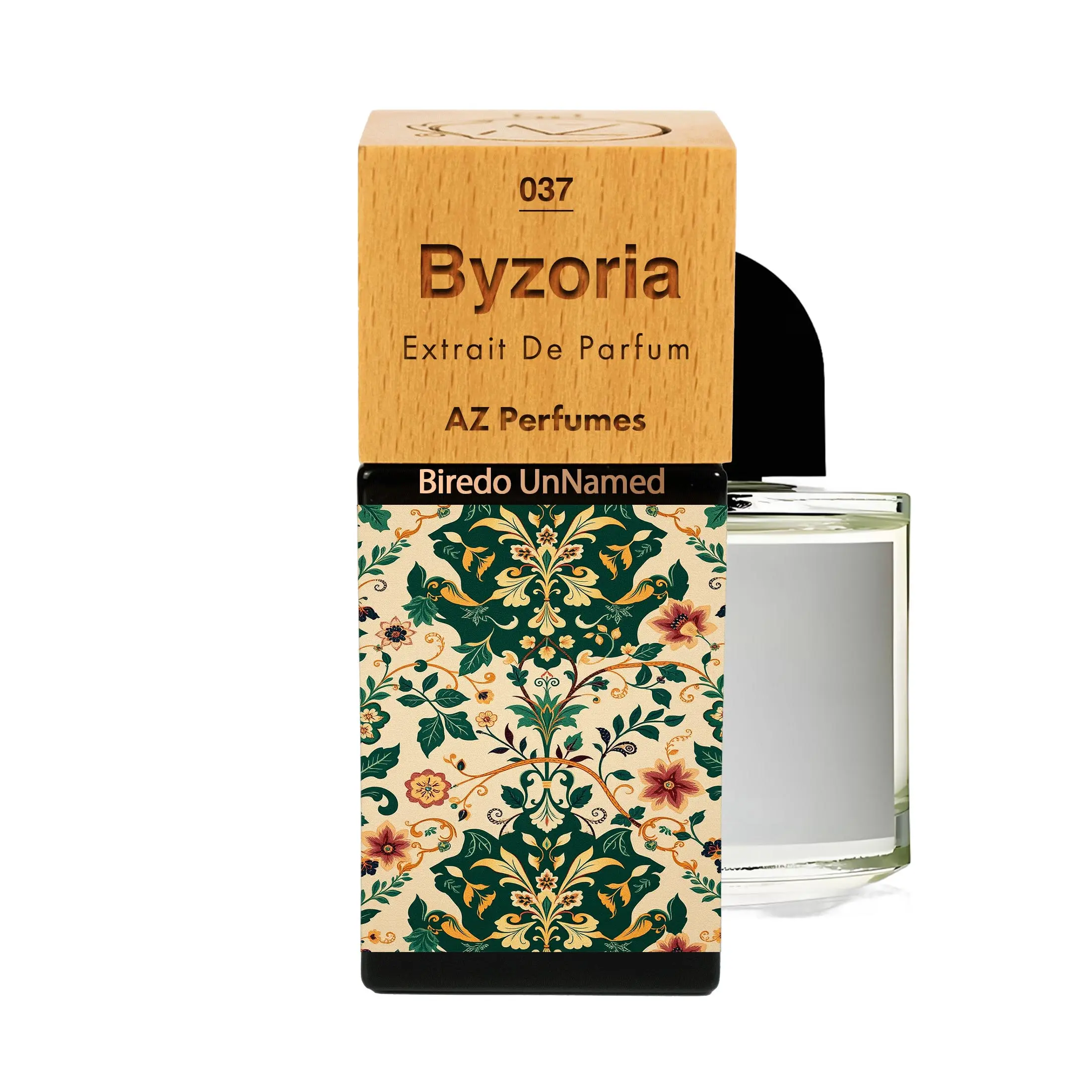 Byzoria N°37 | Unisex | Az | Extrait De Parfum | Gin and Pink Pepper; Violet and Orris Root; Balsam Fir and Oakmoss.