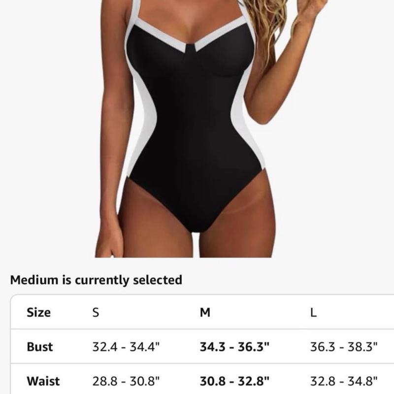 Sexy Womens Tummy Control One Piece Swimsuit Sexy Crisscross Back Bathing Suit for beach, water park