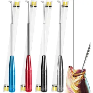 Fish Hook Remover Tool, Fishing Hook Quick Removal Descending Device, Fishing Gear Security Equipment Kits  Adult, Hook Extractor Accessories Detacher Tools with 4PCS Storage Tube