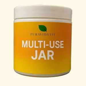 PuraVida Fit Multi-Use Jar - Durable Light Weight Easy to Clean Storage Container for Dry Items & Kitchen Essentials