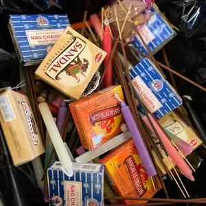 SPIRITUAL CONFETTI: Candles, Incense, Ritual Jars, Herbs, & MORE Light Crystals