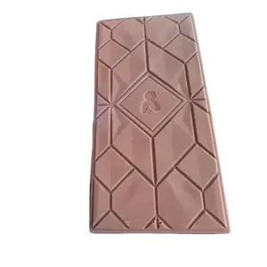 Dubai Chocolate Bar with Geometric Design