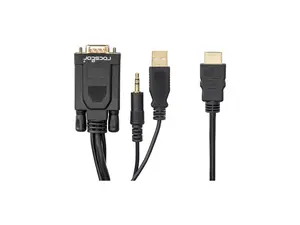Rocstor 6ft HDMI/VGA Video Cable 15PIN Y10C264B1