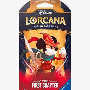 Disney Lorcana: The First Chapter Sleeved Booster Pack Trading Cards
