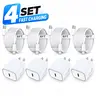 4-Pack 20W USB C Fast Charger with 4-Pack 6FT USB C to Lightning Cables, Type C Wall Charger Block for iPhone 14 13 12 11 Pro Max Plus, XS XR X 8 SE, PD Fast Charging Adapter for AirPods