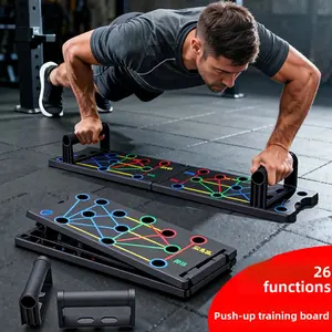 Push Up Board, Abdominal And Chest Muscle Training Folding Push Up Stand, Portable Fitness Equipment For Home Gym
