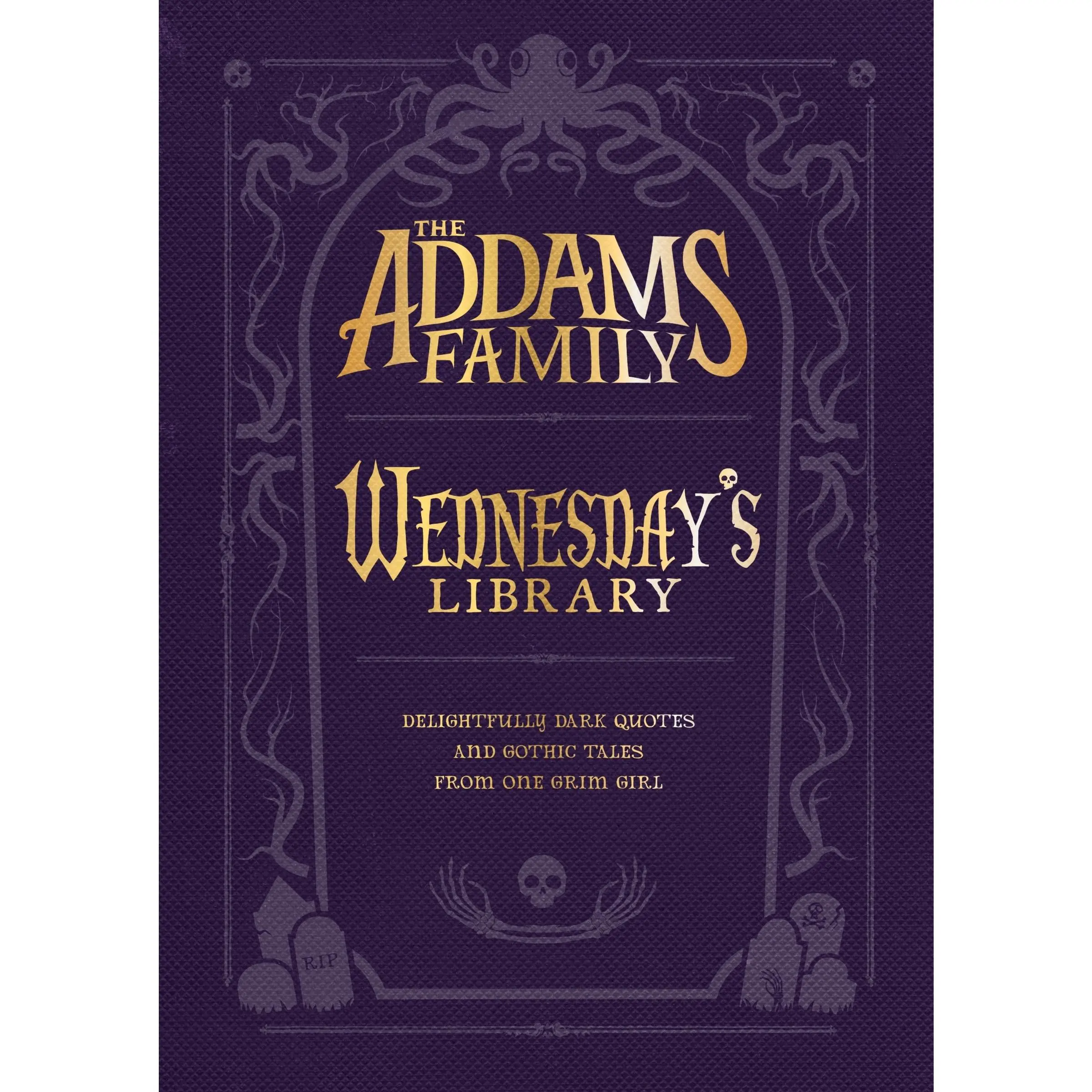The Addams Family: Wednesday’s Library by Calliope Glass||Alexandra West [Hardback Book]