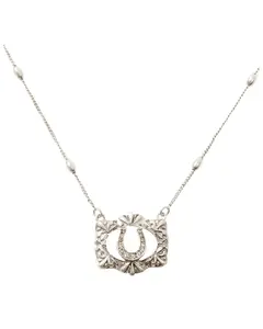Lainey Wilson Women's Horseshoe Pendant Necklace - 37N00044