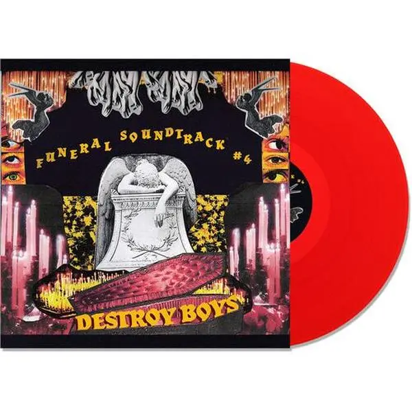 Destroy Boys - Funeral Soundtrack 4 - Transparent Red (Vinyl LP)