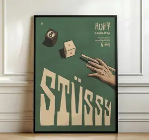 [Sale off up to 50%] [Free ship] [No Frame] Vintage 8 Ball Poster | Streetwear Hypebeast Wall Art | Retro Billiards Print | Trendy Y2K Room Decor | Cool Dice Art | Mens Dorm Poster (No Framed)