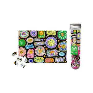 Sticker Collage Mini Jigsaw Puzzle