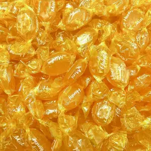 Honey Filled Hard Candy | 2-Pound Bag | About 180 Pieces | Soothing Throat Drops | Individually Wrapped