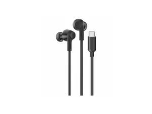 Belkin SoundForm retro-styled Active Noise Cancelling Wired In-ear Earbuds (USB-C) - IPX5 Rating - Black
