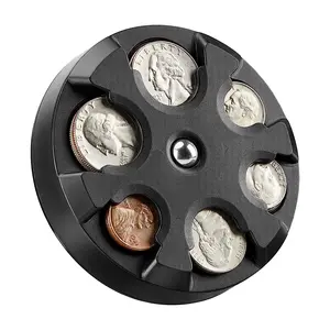 Coin Holder, Portable Coin Change Organizer, Universal Coin Storage Coin Holder for Car, Wallets, Pockets