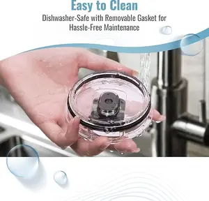 30 oz Tumbler Lid Replacement - Fits YETI 30 oz, 14 oz Mugs & 35 oz Straw Mugs - 2 Pack BPA-Free, Spill-Proof Lids w/Magnetic Slider & Straw