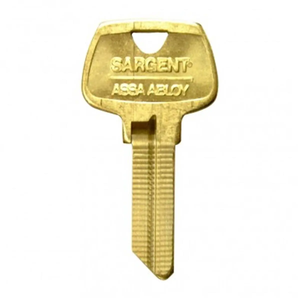 Sargent 6275HK 6-Pin Metal Key Blank with HK Keyway, Keyways Match Lock Cylinders, 1 lbs, for Personal Use, Compatible with Keyed Padlocks, 6275Hk Model, 6 Pin Key Blank
