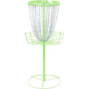 Axiom Disc Golf Basket Light Catcher Target Lime
