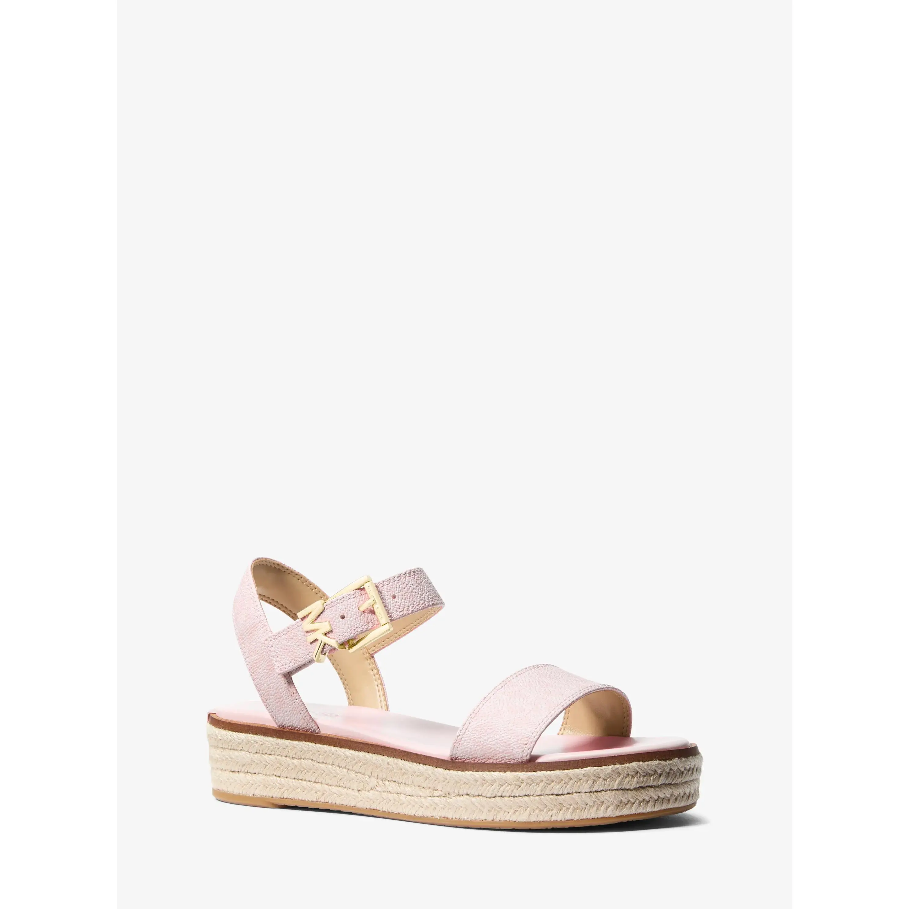 Richie Signature Logo Platform Espadrille Sandal