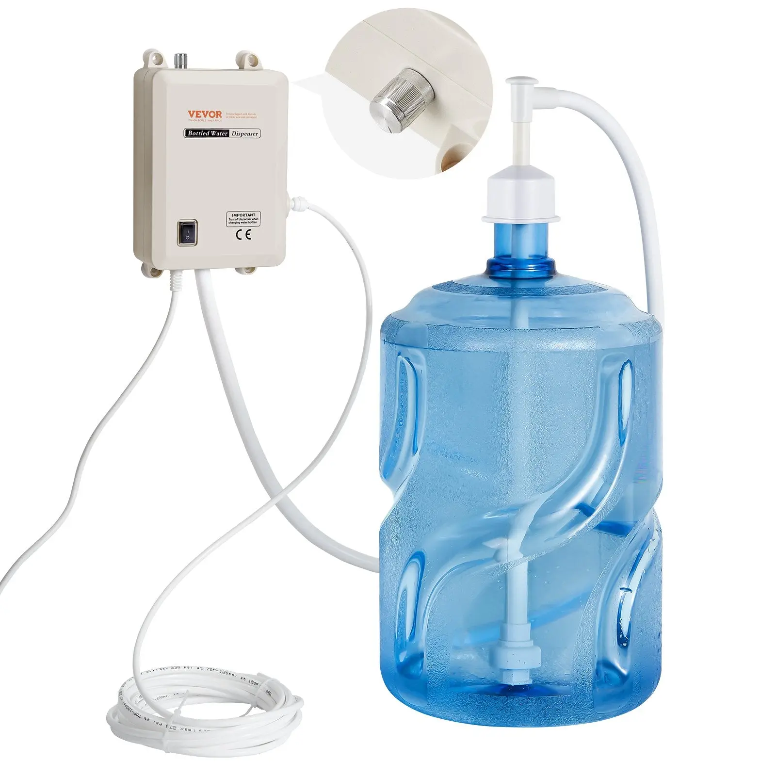 Bottled Water Dispenser Pump System, 5 Gallon Dispensing System, Automatic
