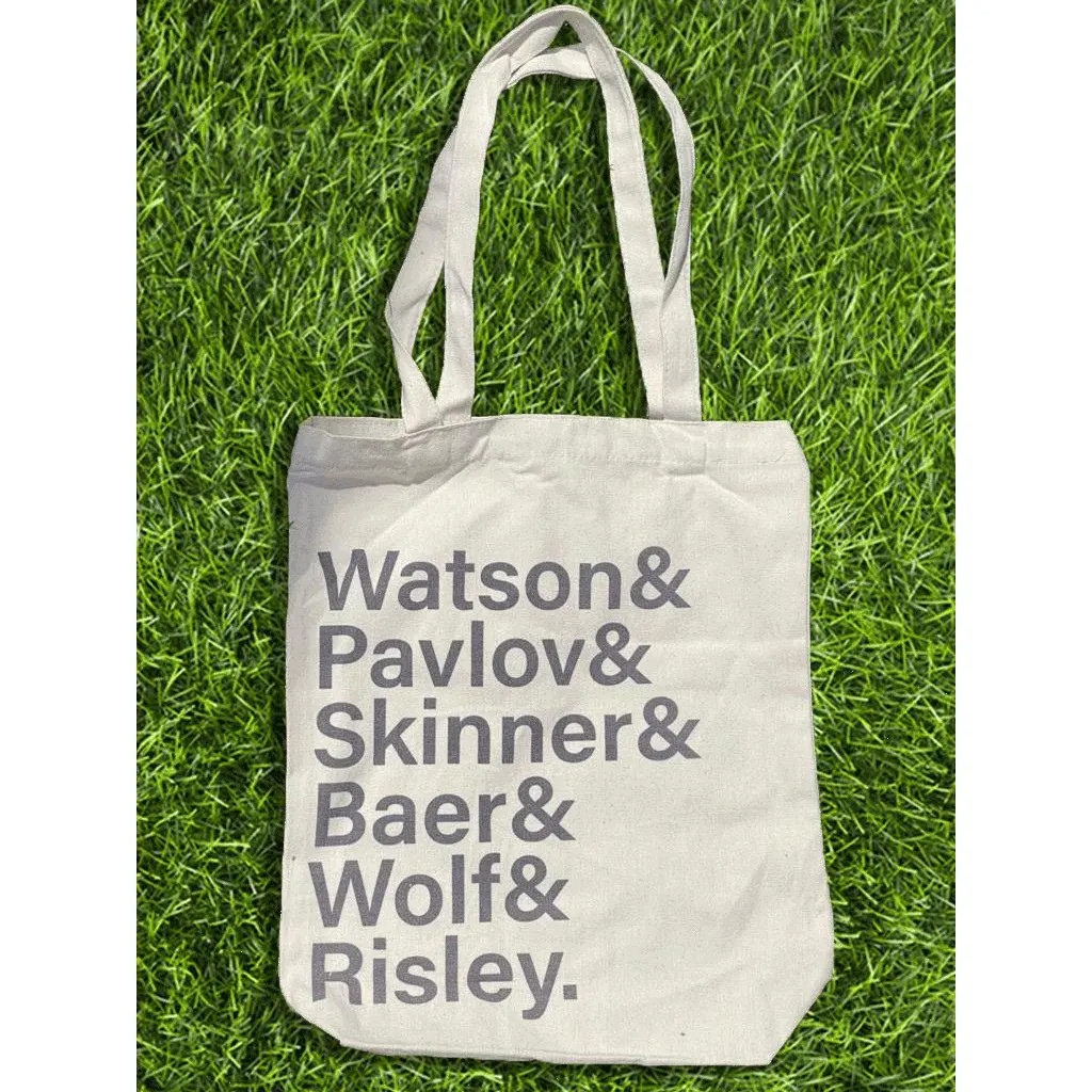 ABA Founding Fathers Canvas Tote | BCBA Therapist Gift | ABA Therapy Bag| Behavior Analyst Gift | Applied Behavior Analysis Gift | aba gift