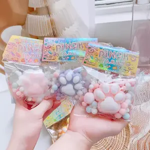 Decompress Squishy Cat's Paw Toy