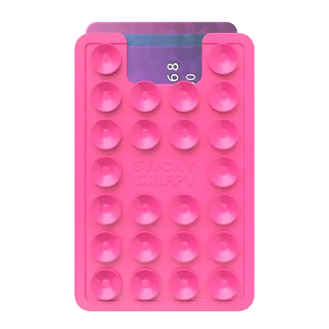 Pink Card Holder StickyGrippy