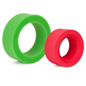 1.9" EVA Foam Inserts Hardened Dual-Stage 120mm for Axial SCX10, TRX4 RC Crawler Tires (115-120mm)