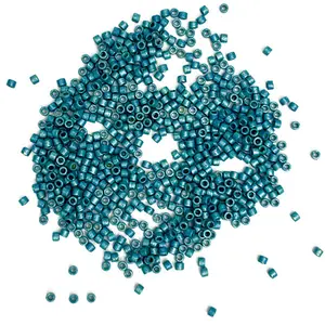 11/0 Delica Miyuki Duracoat Galv DK Matte Seafoam 10g for handmade Jewelry, crafts, Macrame