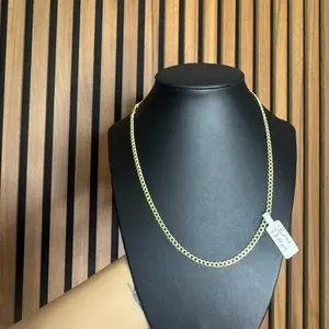 Cadena de 18 in 3.7 mm oro 10