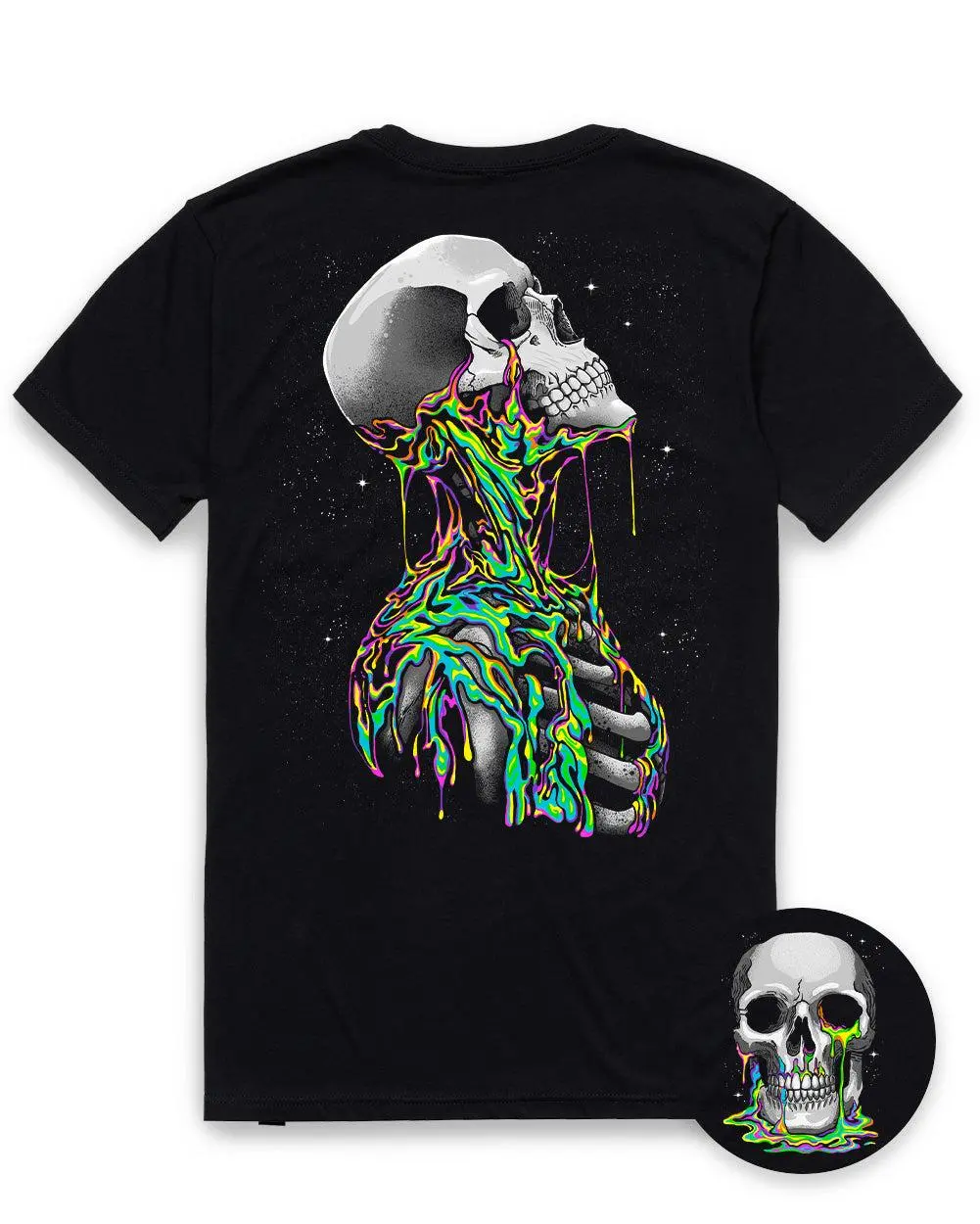 Toxic Dread II Tee - Men's Graphic T-Shirt, Short Sleeve Crew Neck Casual Top, Birthday Gift for Men