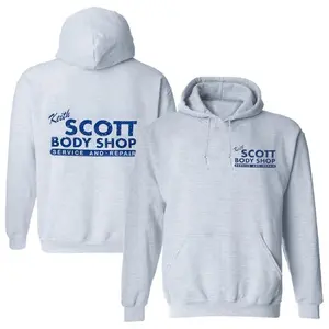 Keith Scott Body Shop Tv Show Pullover One Tree Hill T-Shirt Sweater Hoodie - Double Sided