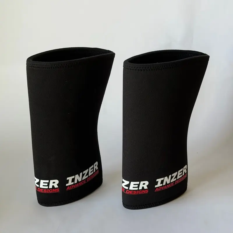 Inzer Ergo Pro Knee Sleeves, Compression Support Sleeves for Weightlifting, Powerlifting Workouts