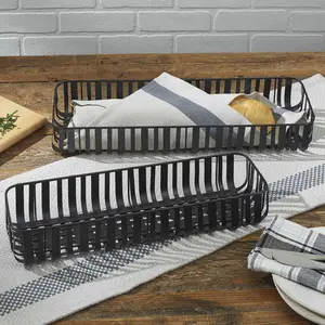 Blackspence Rectangle Basket Set