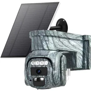 4g lte cellular solar powered security camera wireless outdoor no wifi wireless camera with sim card unlimited data plan 2 way talk 355 live view 2k color night vision pir motion sensor