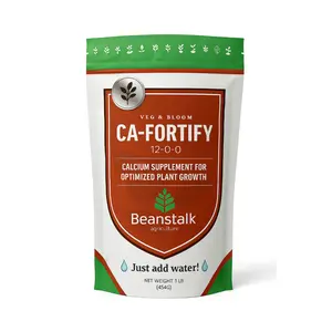 Beanstalk Agriculture CA-FORTIFY 12-0-0 1lb Bag Calcium Supplement for Optimized Plant Growth & Stronger Stalks
