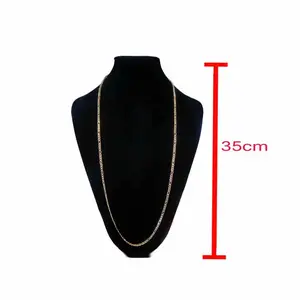 Classic 14K Gold-Filled Figaro Chain – 35cm