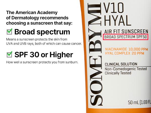 V10 Hyal Air Fit Sunscreen SPF 50 1.69oz - Korean Centella Sunscreen - Reef Safe, No White Cast, No Eye Irritation - Korean Skin Care