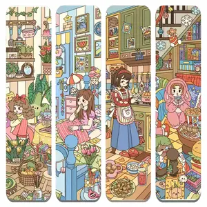 Four Seasons Home Series – 3D Scene Sticker Kit,DIY Cozy Diorama for Journaling & Scrapbooking,Kawaii Cute Gift for Girls & Teens,PET Sticker Set