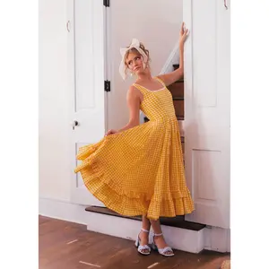 Daze Dress Yellow Gingham