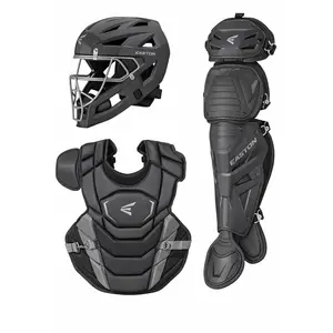 Easton Phenom Series NOCSAE Certified Catcher's Gear for Youth - Charcoal