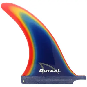 DORSAL Transition Rainbow Blue Fiberglass SUP Surf Longboard Surfboard Fin