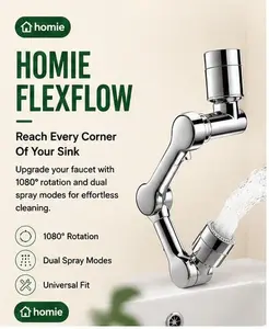 Homie FlexFlow Faucet Sprayer | 1080° Sink Extension