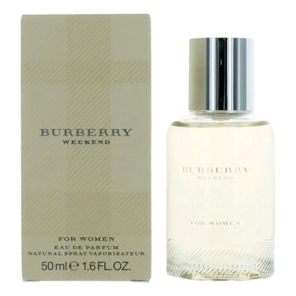 Burberry Weekend Women's Refined EDP Spray - 1.6 oz (50 ml Bottle), Natural Spray, Minimalist Box