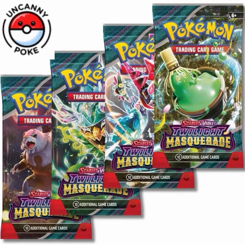 Twilight Masquerade Booster Pack, 1 pack, Pokemon