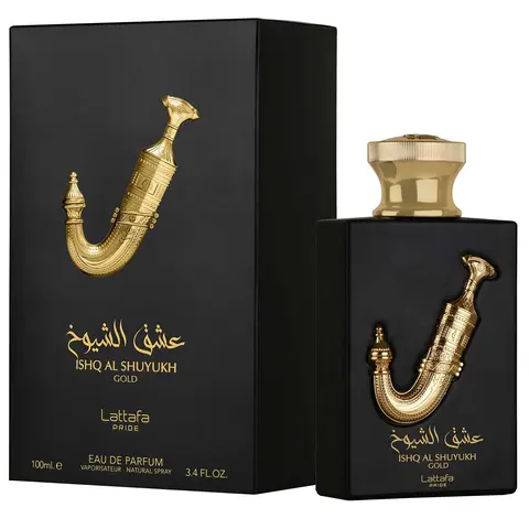Ishq Al Shuyukh Gold by Lattafa 100ml Perfume for Men and Women