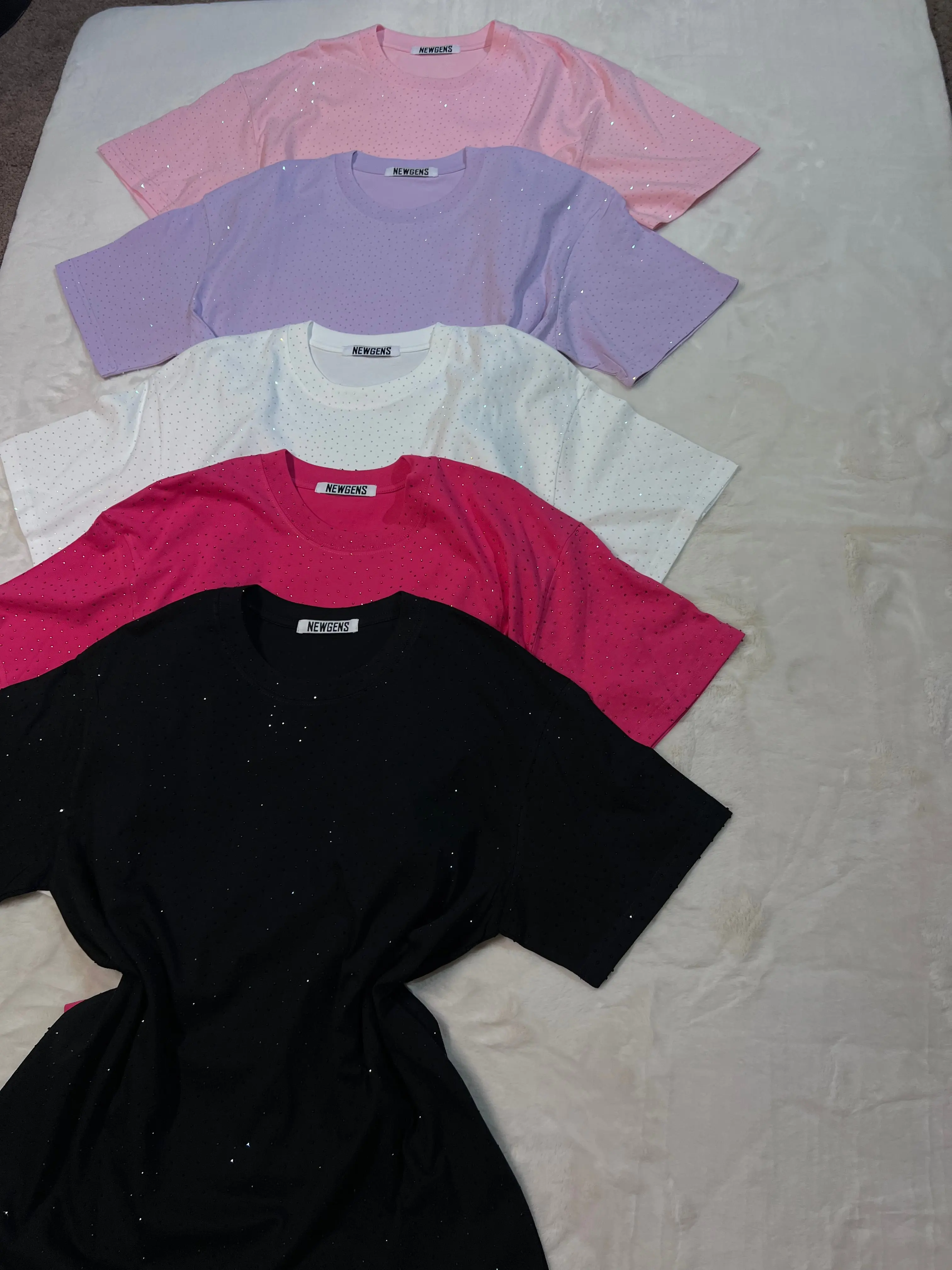Viral Trendy Oversize Cotton T-Shirt - Fashion Top for Women, Comfortable Fit, Available in Various Colors